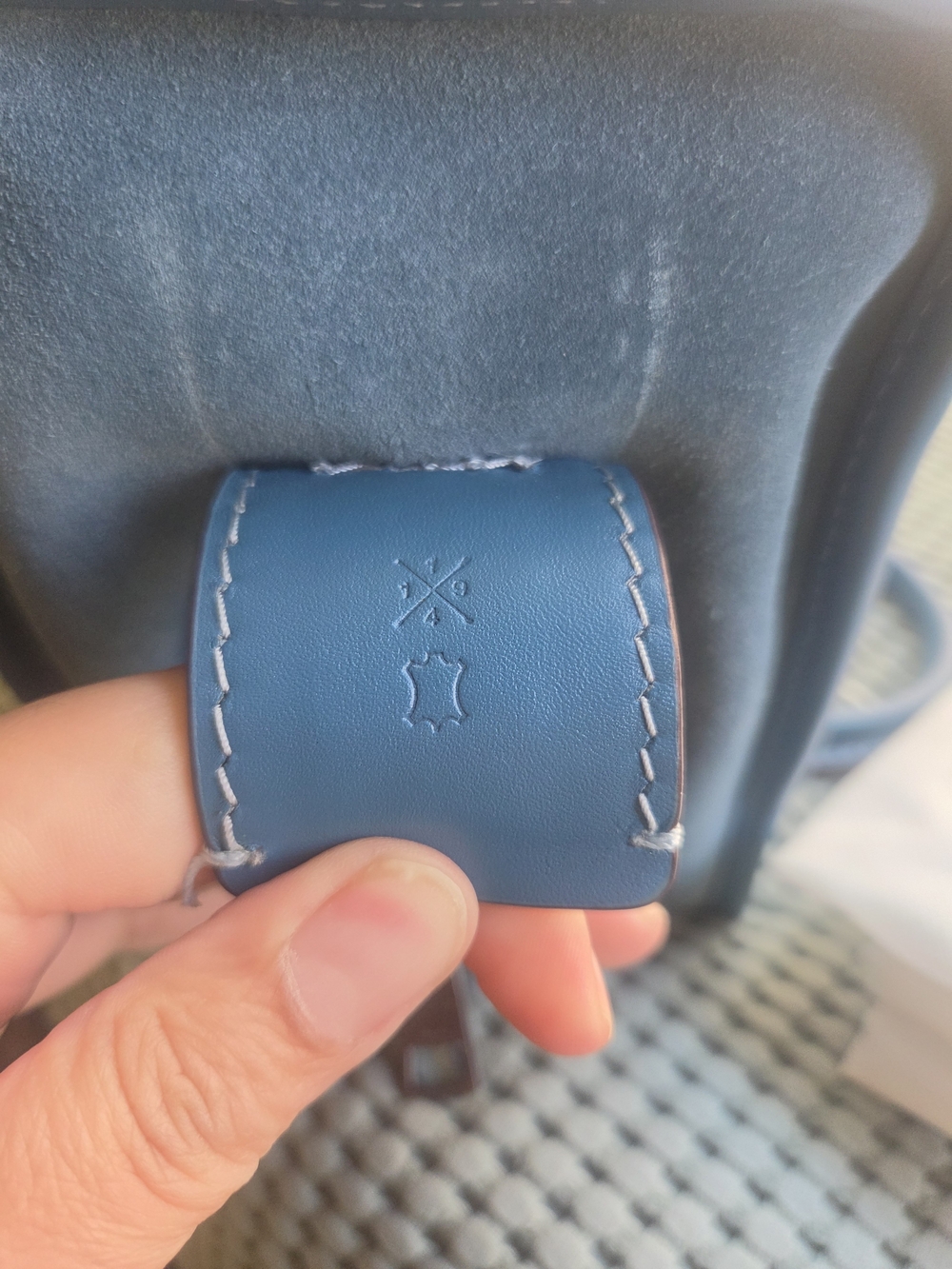 Coach Rogue 30 In Denim Blue